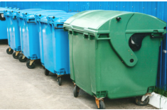 Waste Receptacle Disinfecting